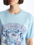 LC Waikiki Crew Neck Printed Short Sleeve Women's T-shirt